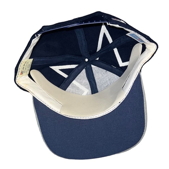 VTG 90s Dallas Cowboys The Game Big Logo Snapback Hat Cap NFL RARE - Picture 4 of 5